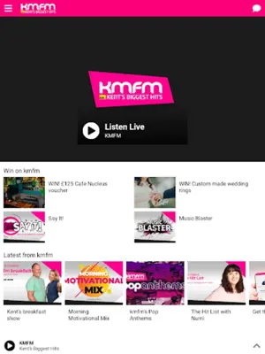 kmfm - Kent's Radio Station android App screenshot 2