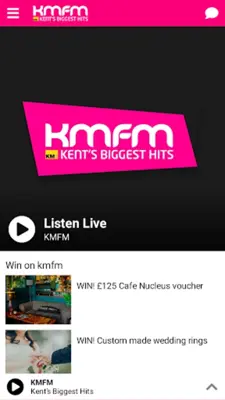 kmfm - Kent's Radio Station android App screenshot 5